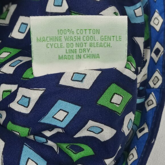 VERA BRADLEY  Mediterranean Blue Medium Shoulderbag *NWT - Picture 13 of 14